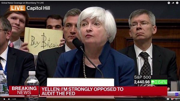 meme Bitcoin sign guy holding up sign buy bitcoin